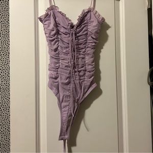 Ruched Bodysuit